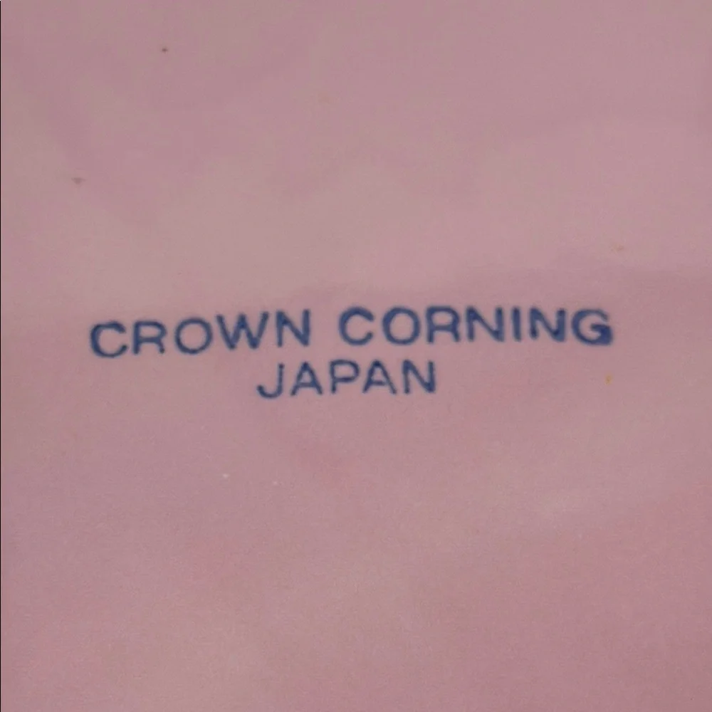 Vintage‎ Crown Corning Japan Salad Plate